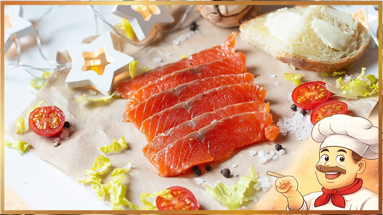 Слабосоленая форель