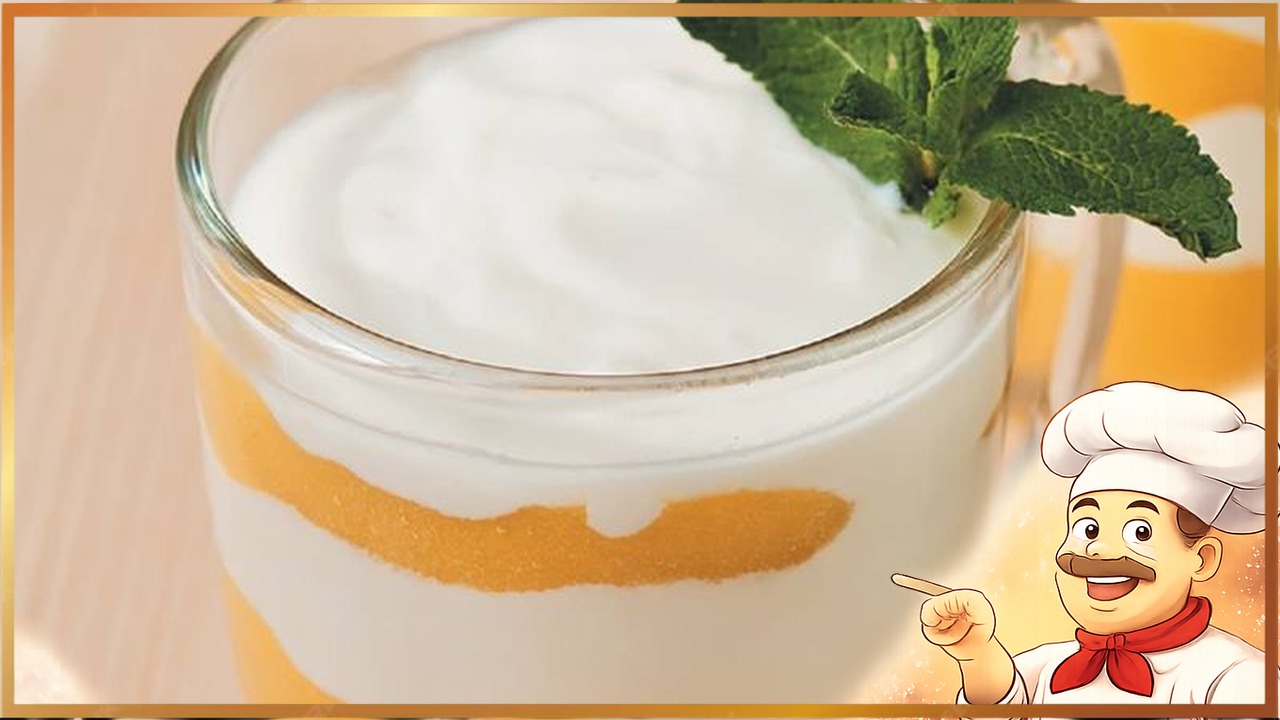 Десерт из мандаринов