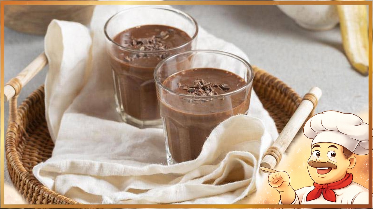 Шоколадно-банановый смузи