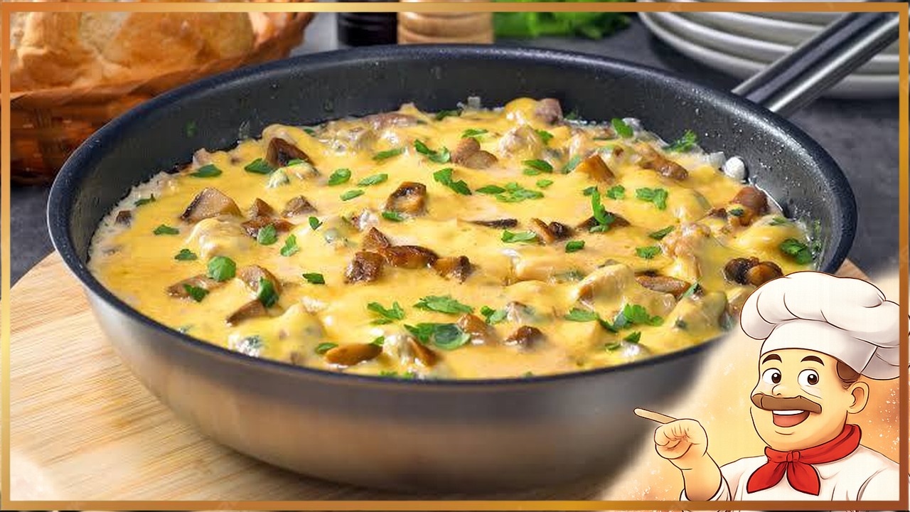 Жюльен на сковороде