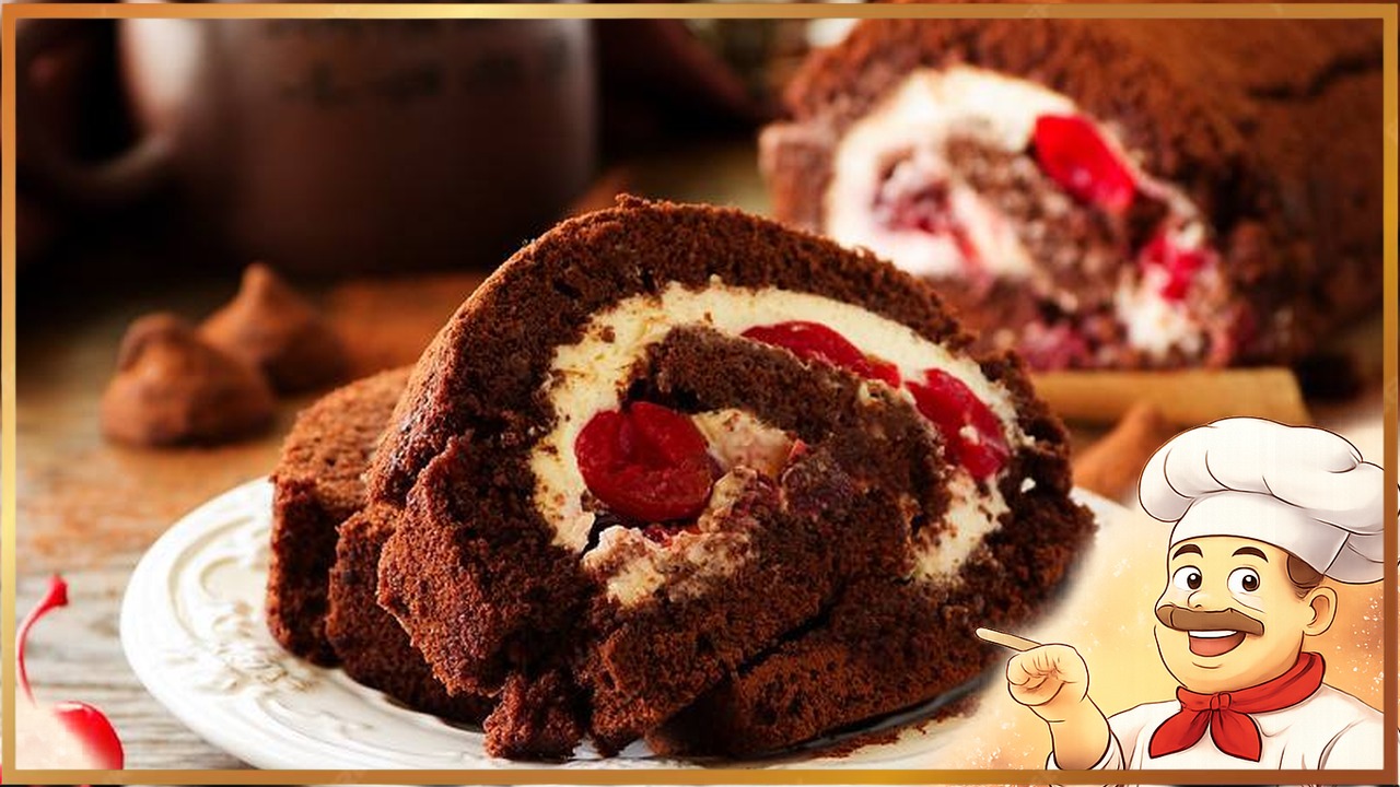 Рулет «Черный лес»