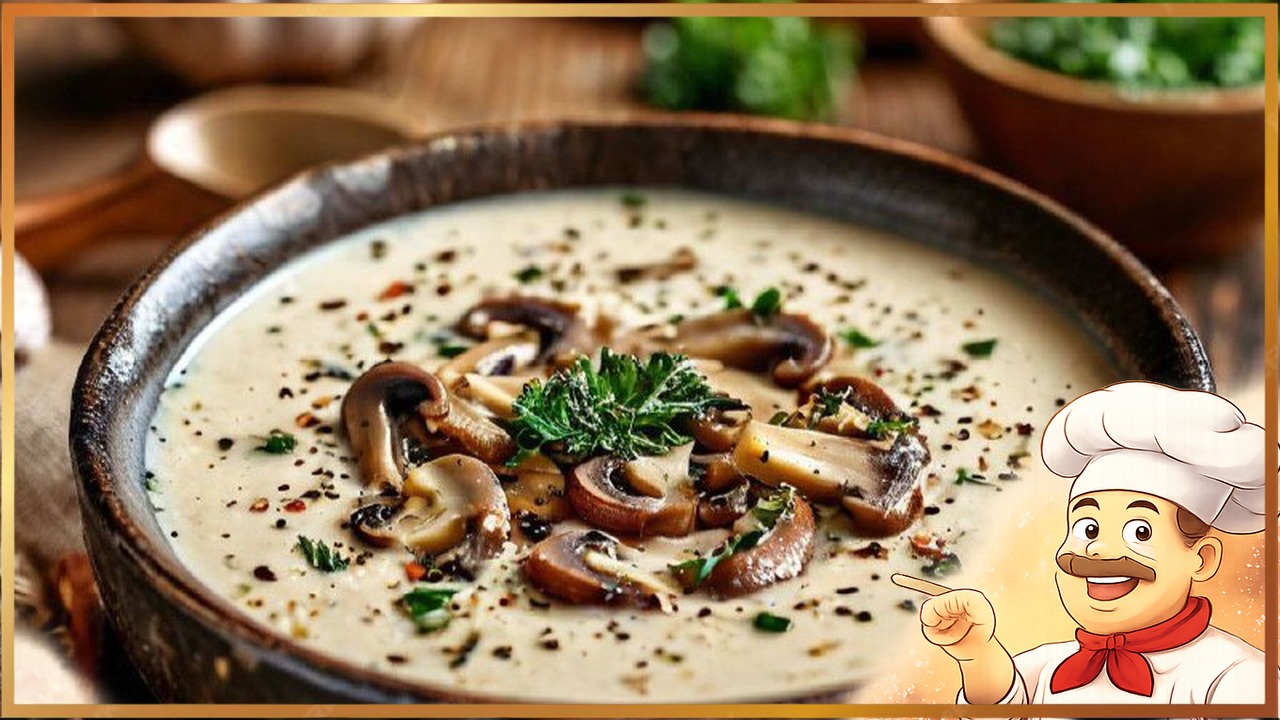 Грибной крем-суп