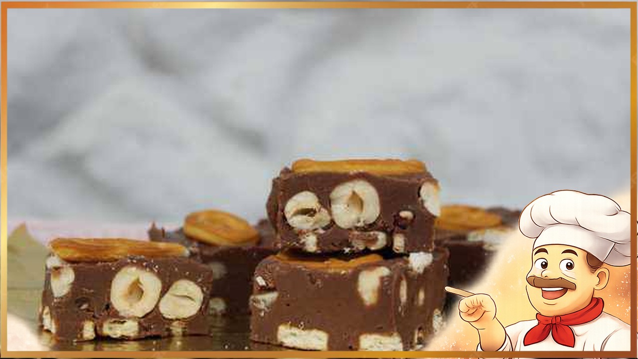 Шоколадный фадж с орехами