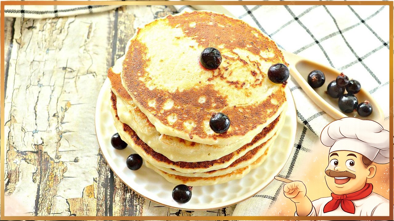 Творожные панкейки