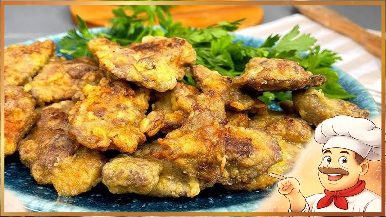 Жареная куриная печень