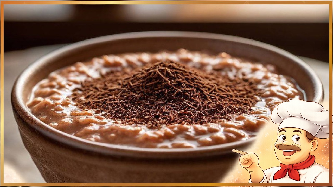 Рисовая каша с какао в мультиварке