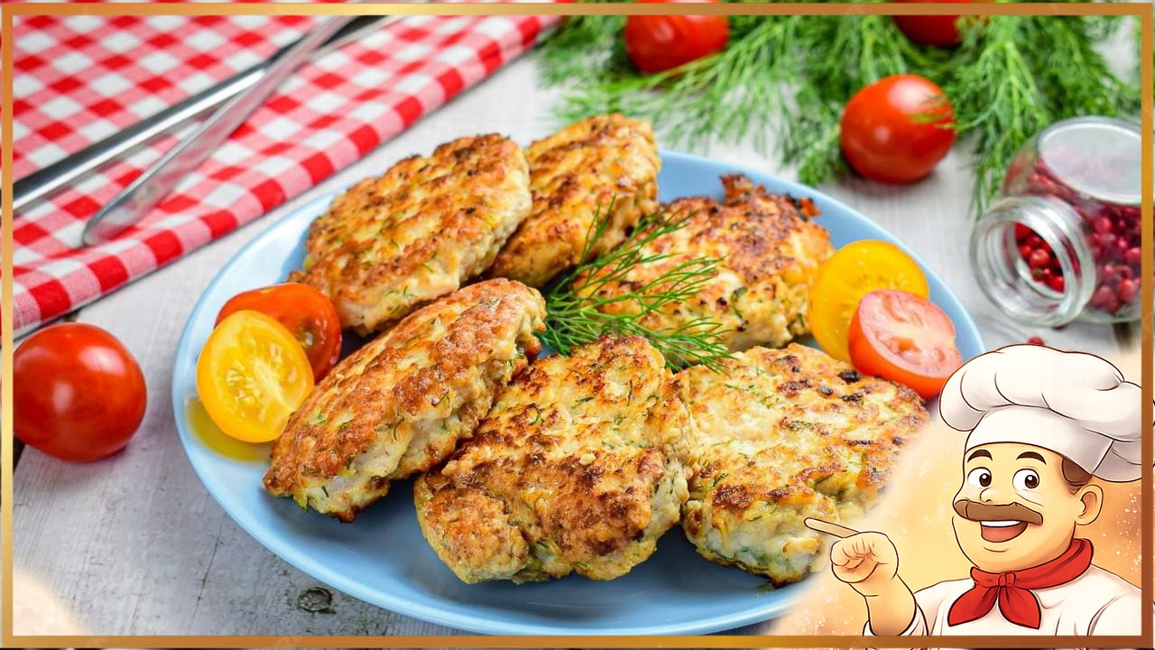Рубленые котлеты из куриной грудки