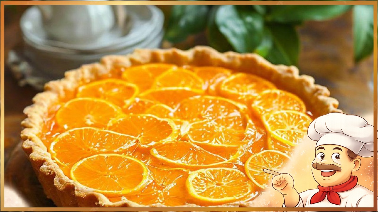 Простой апельсиновый пирог