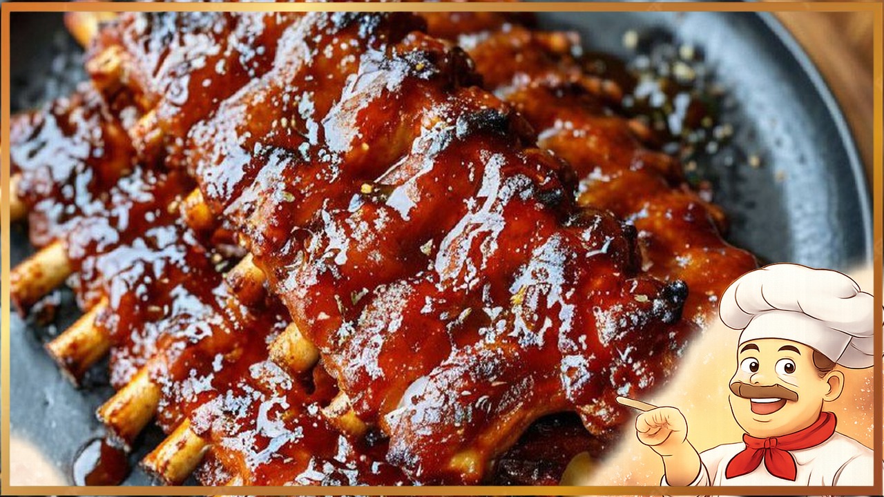 Ребрышки в медовом маринаде