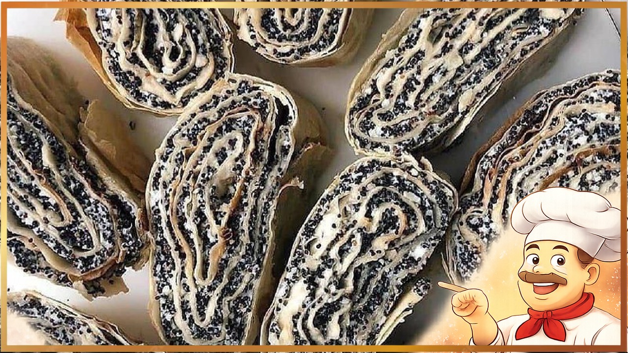 Маковый рулет