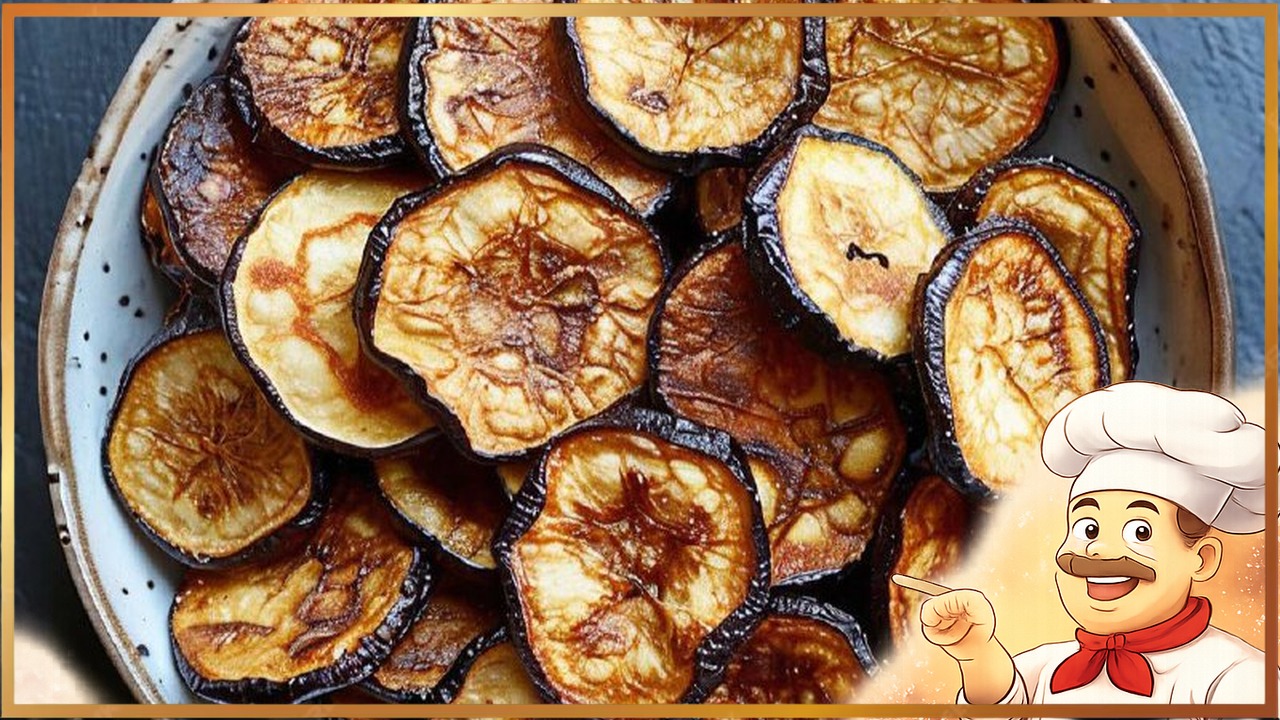 Баклажановые чипсы