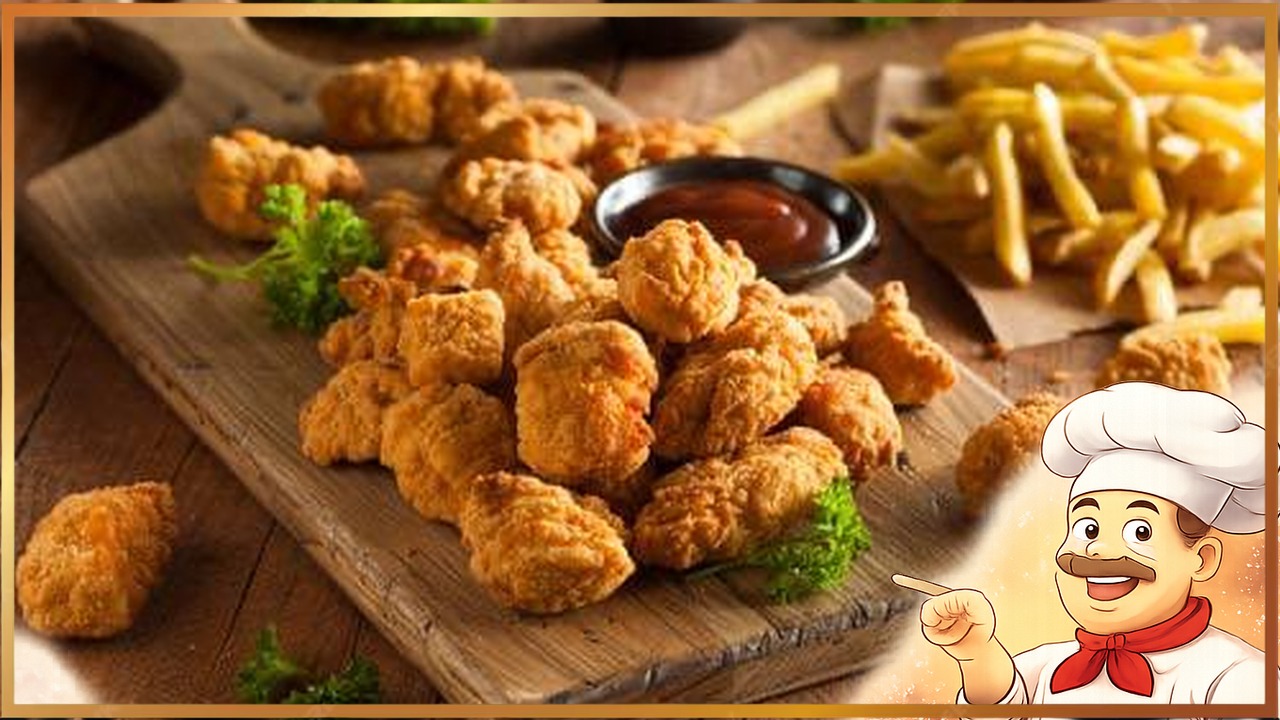 Хрустящий попкорн из курицы