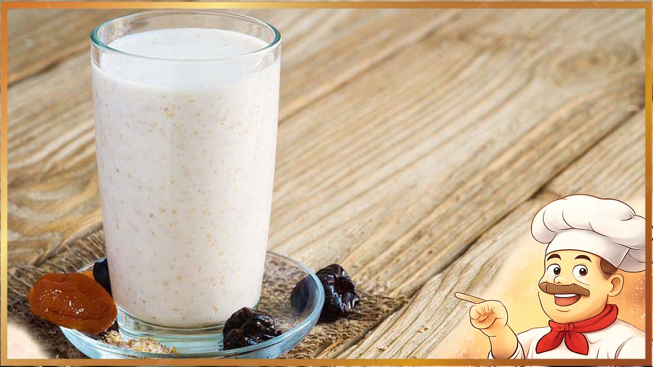 Смузи из кефира и чернослива