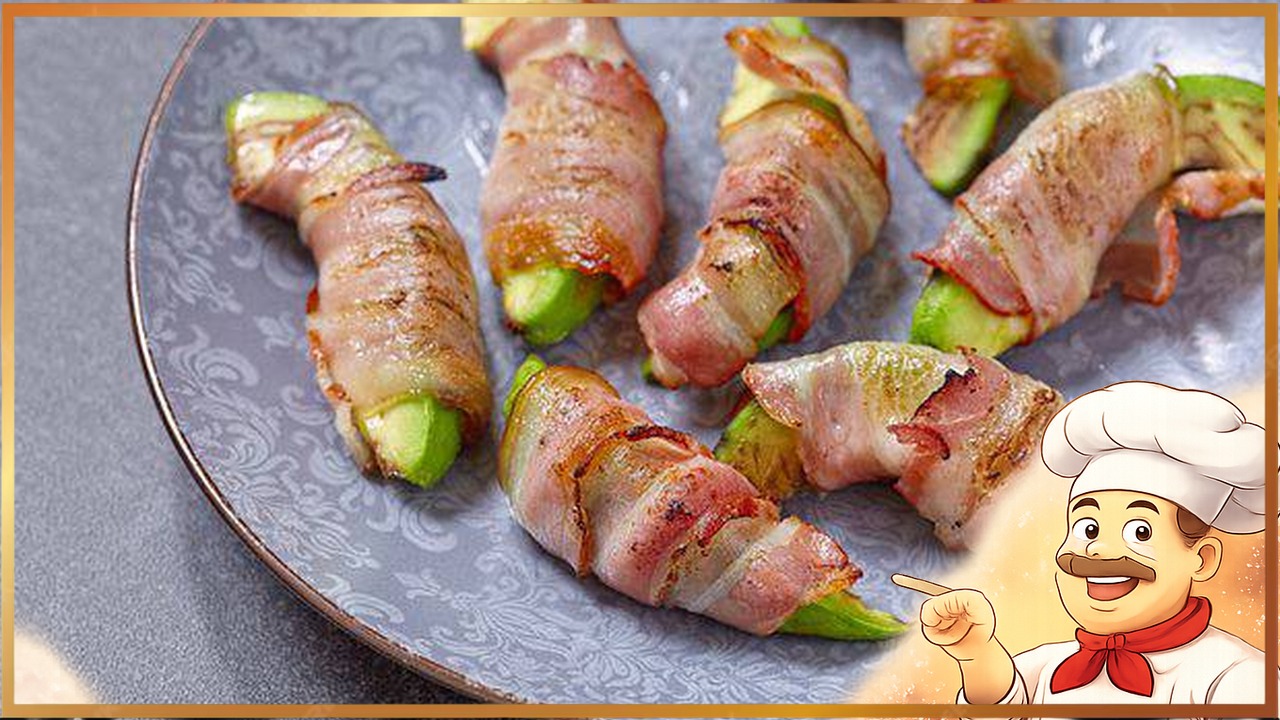 Авокадо в беконе