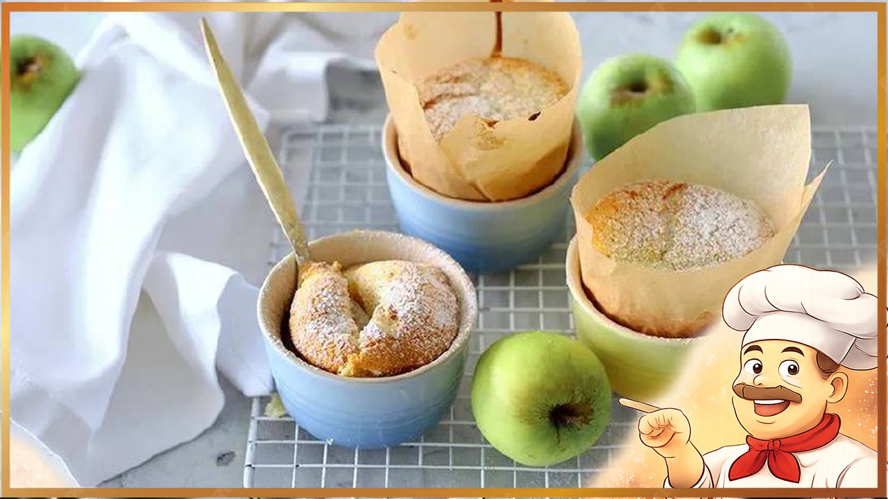 Нежнейшее яблочное суфле