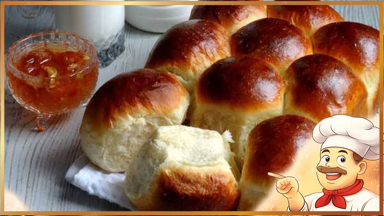 Венгерские булочки с джемом