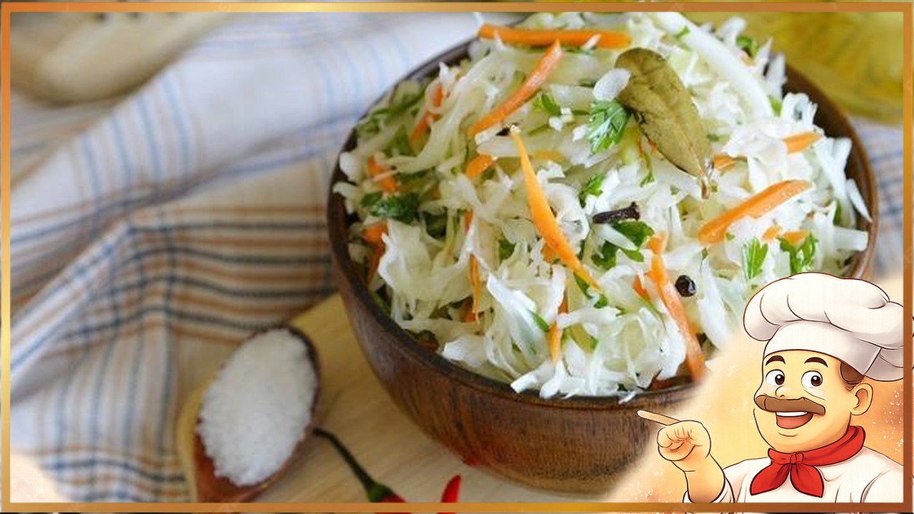 Салат из капусты как в столовой