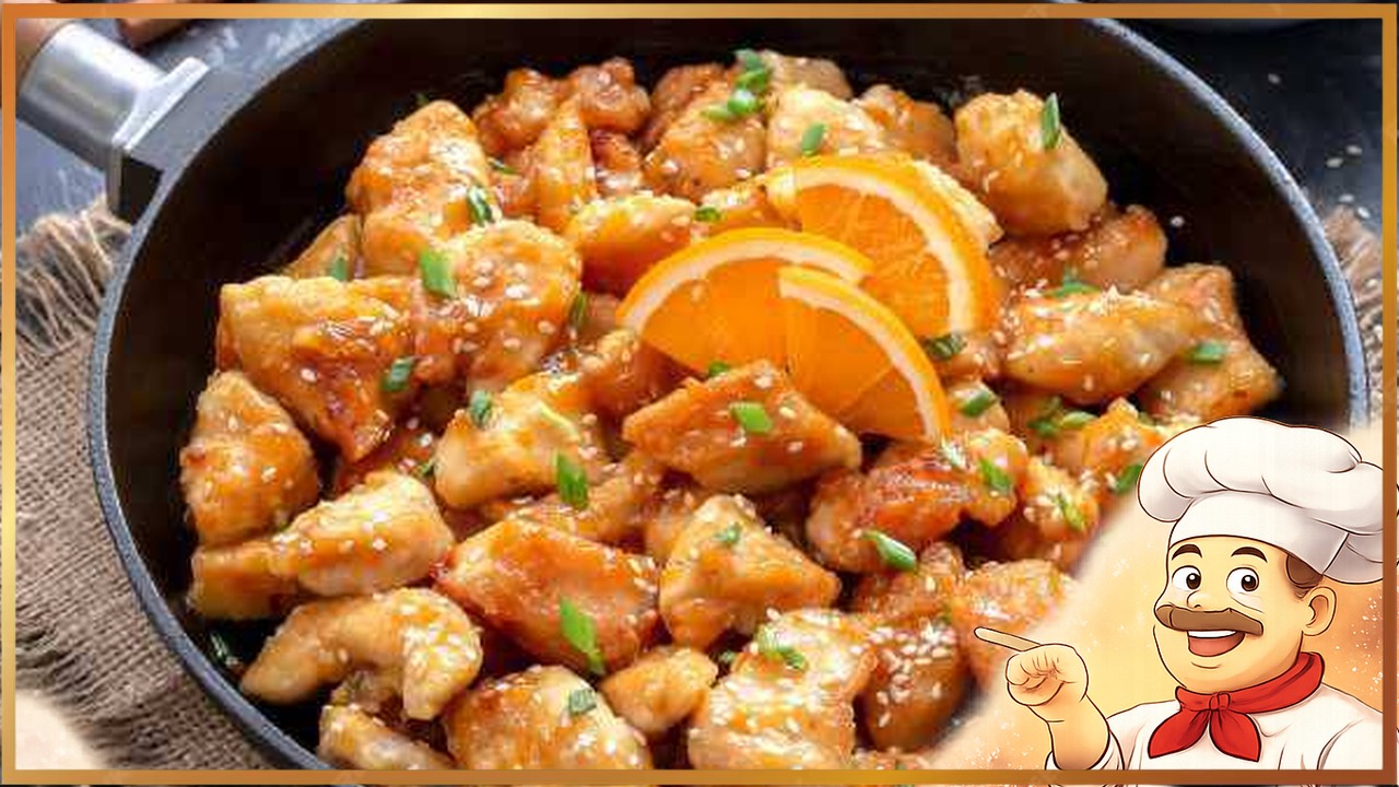 Курица в апельсиновом соусе