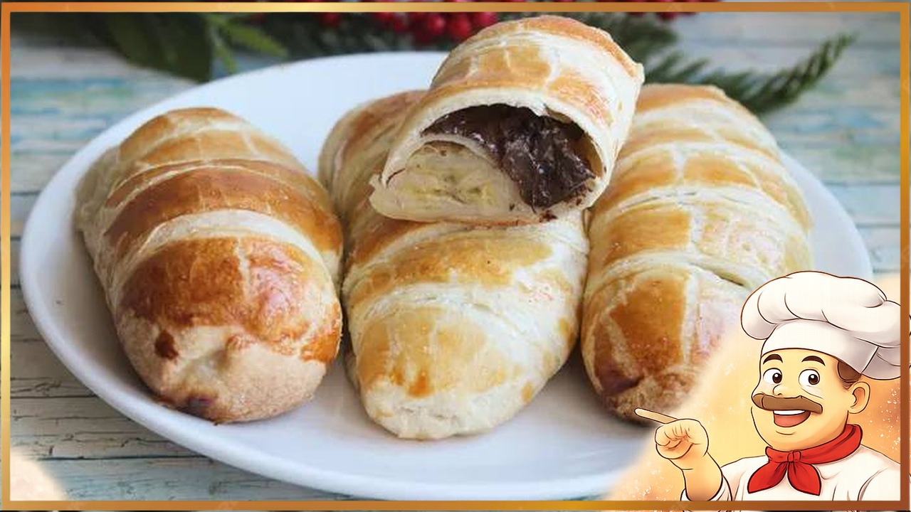 Банановые слойки