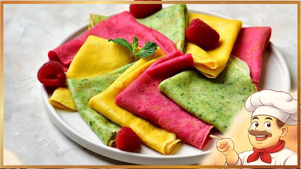 Разноцветные блины