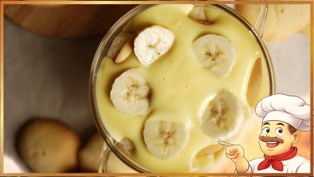 Банановый пудинг