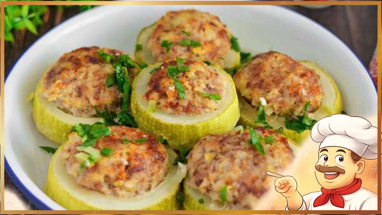 Кабачки с фаршем