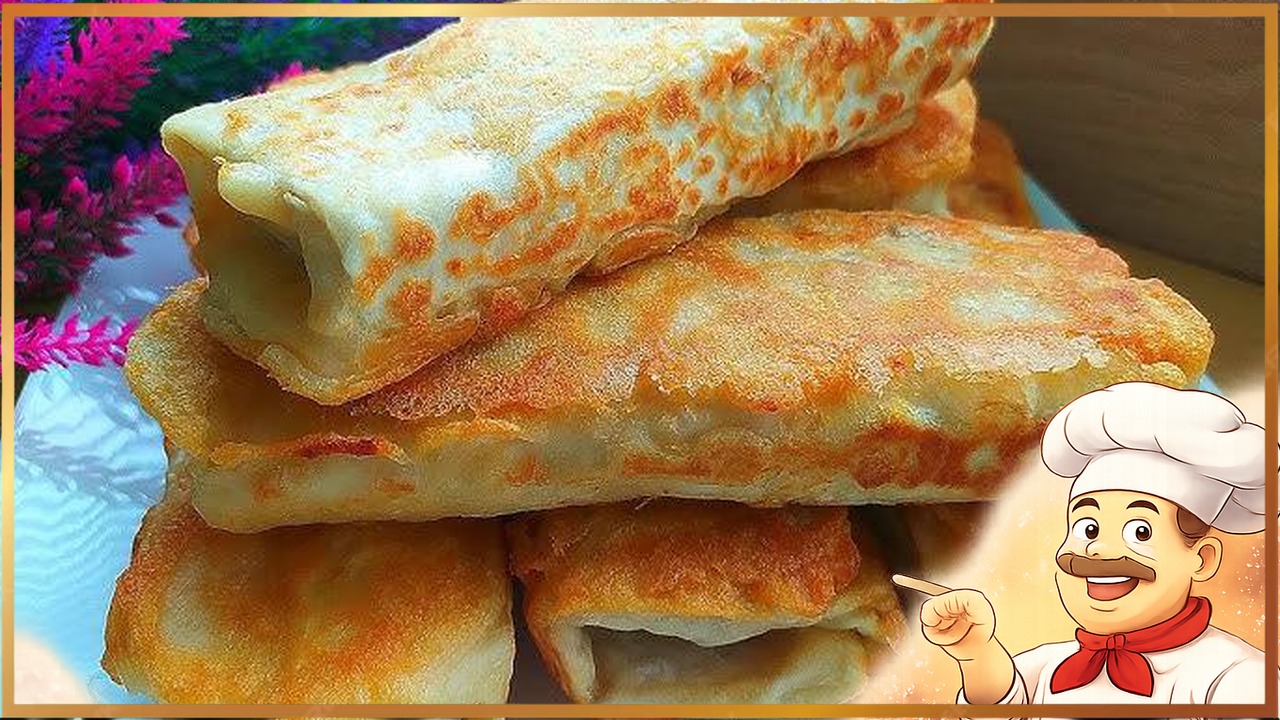 Быстрые пирожки из лаваша с яблоками