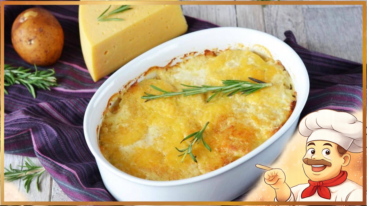 Картофельный гратен