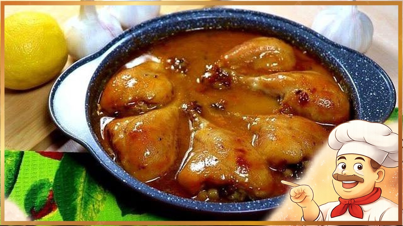 ​​Куриные ножки в медово-лимонном маринаде