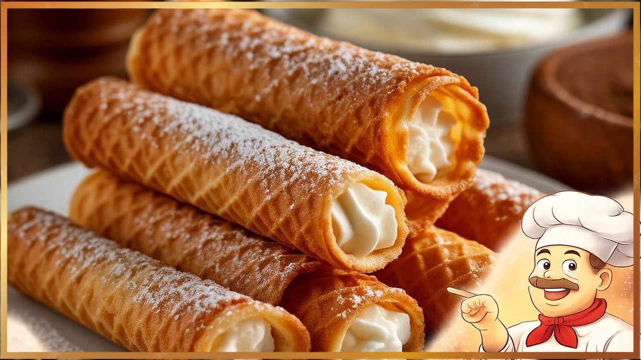 Вафельные трубочки