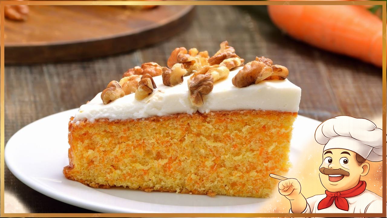 Морковный кекс