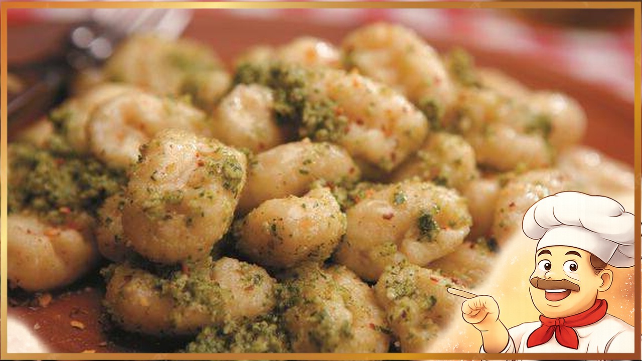 Картофельные клецки с травами