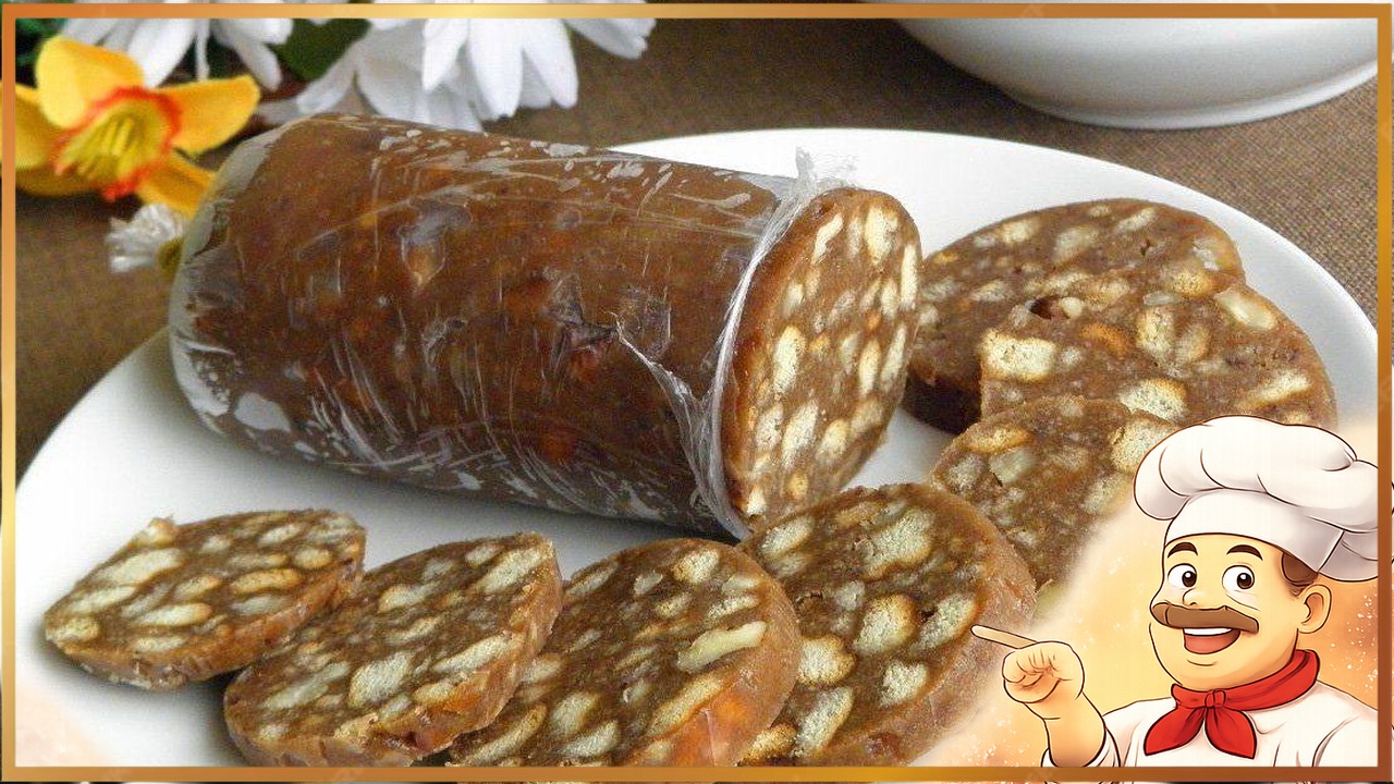 Шоколадная колбаса