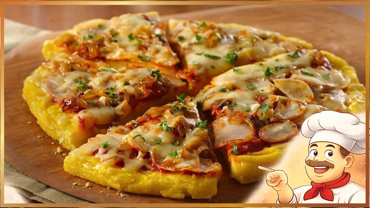 Картофельная пицца