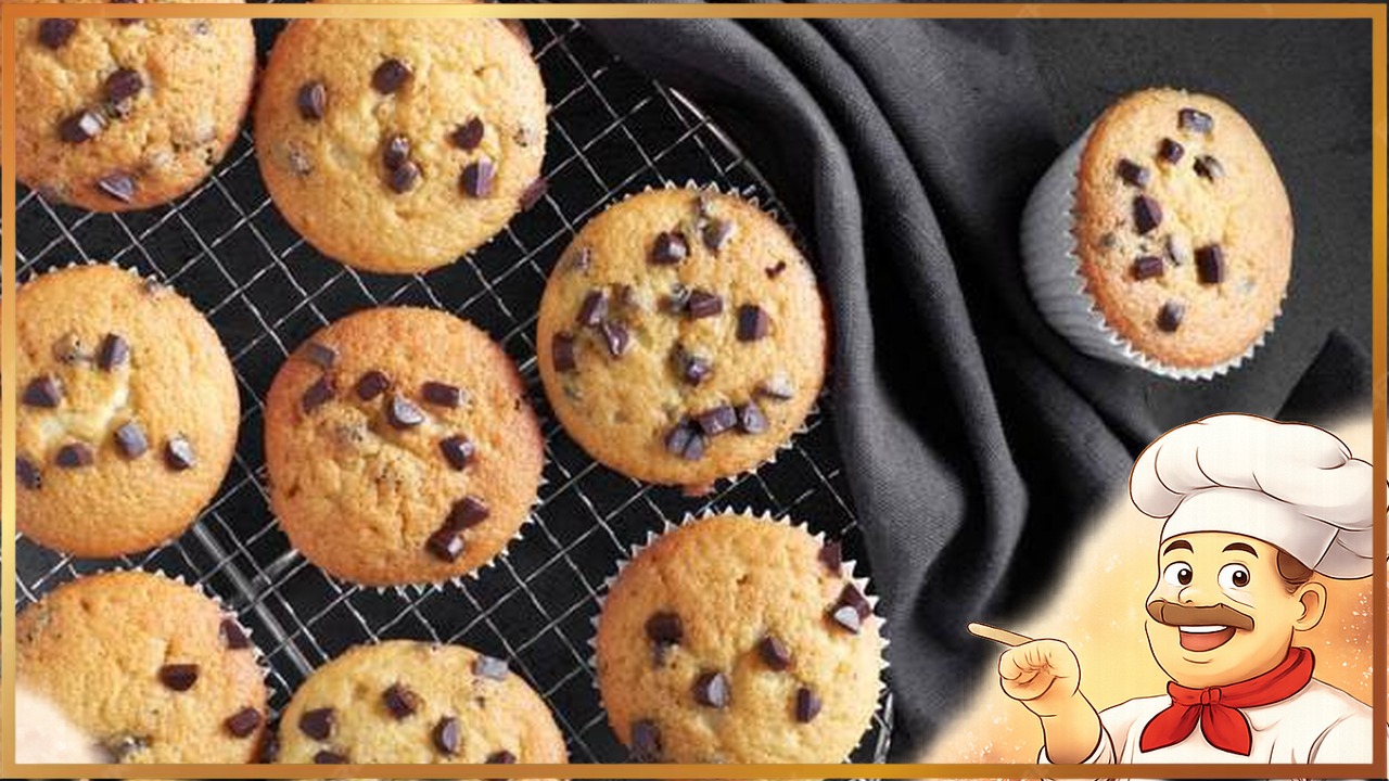 Кексы с шоколадной крошкой