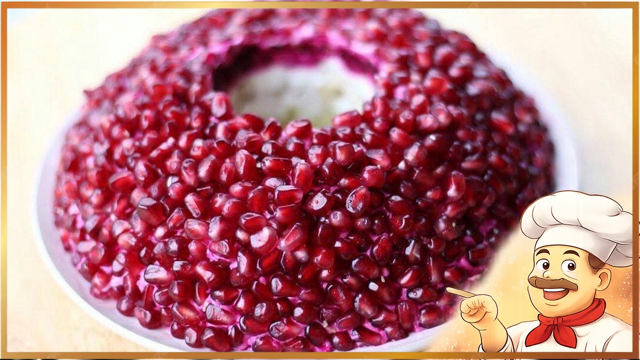 Салат Гранатовый браслет