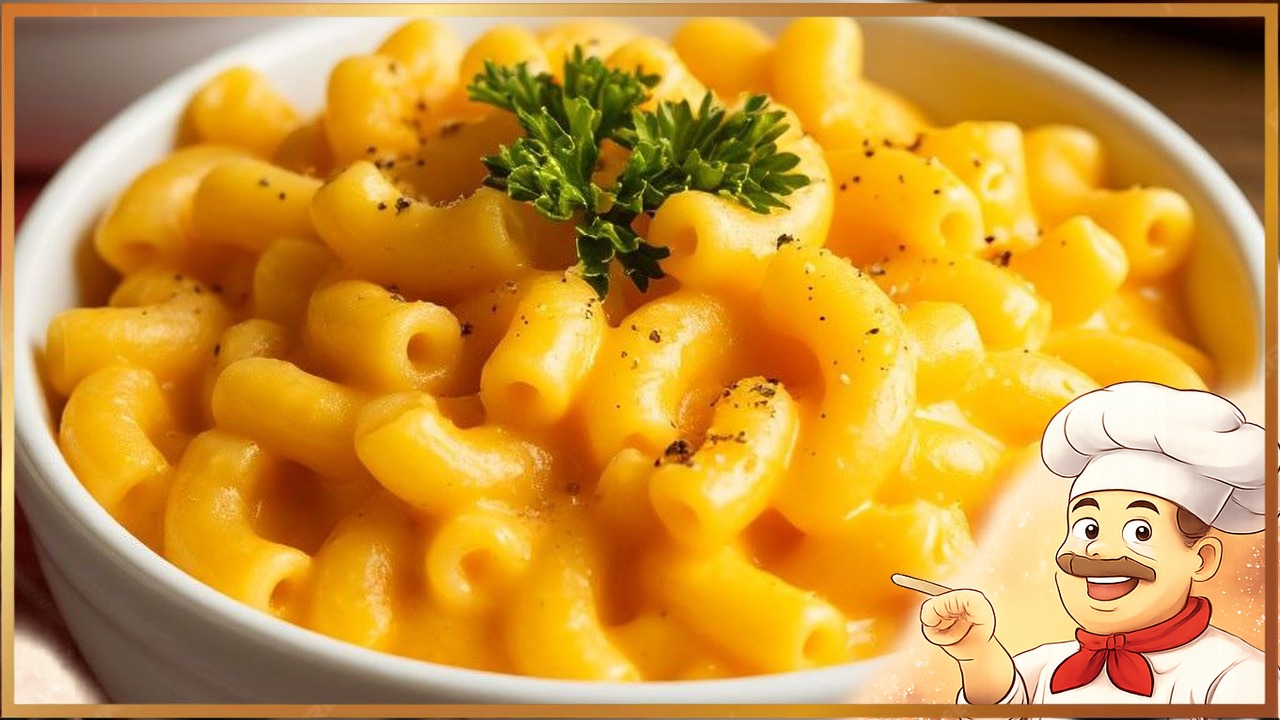 Макароны с сырным соусом