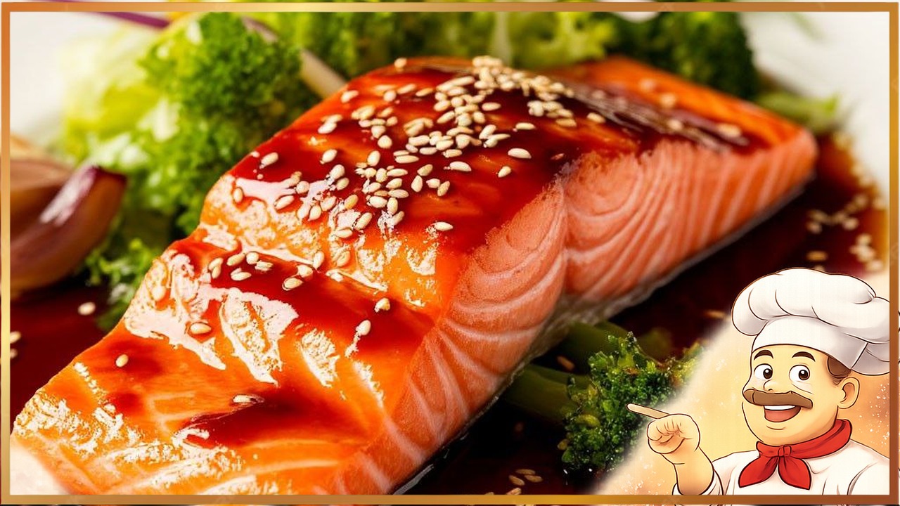 Лосось в соусе терияки
