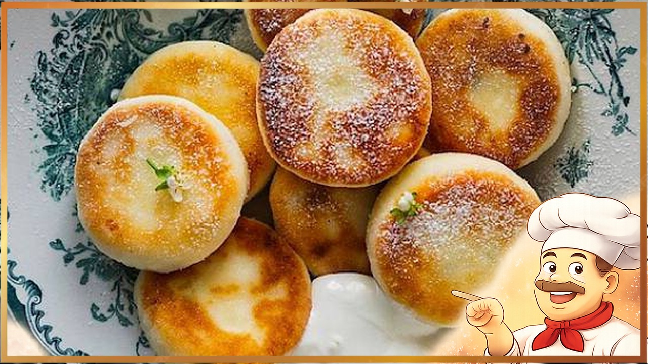 Сырники со сметаной