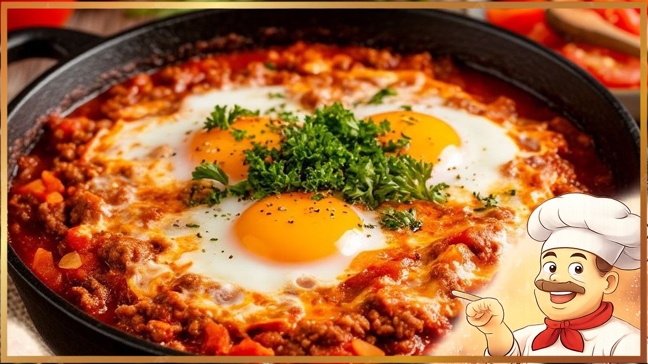 Шакшука с фаршем