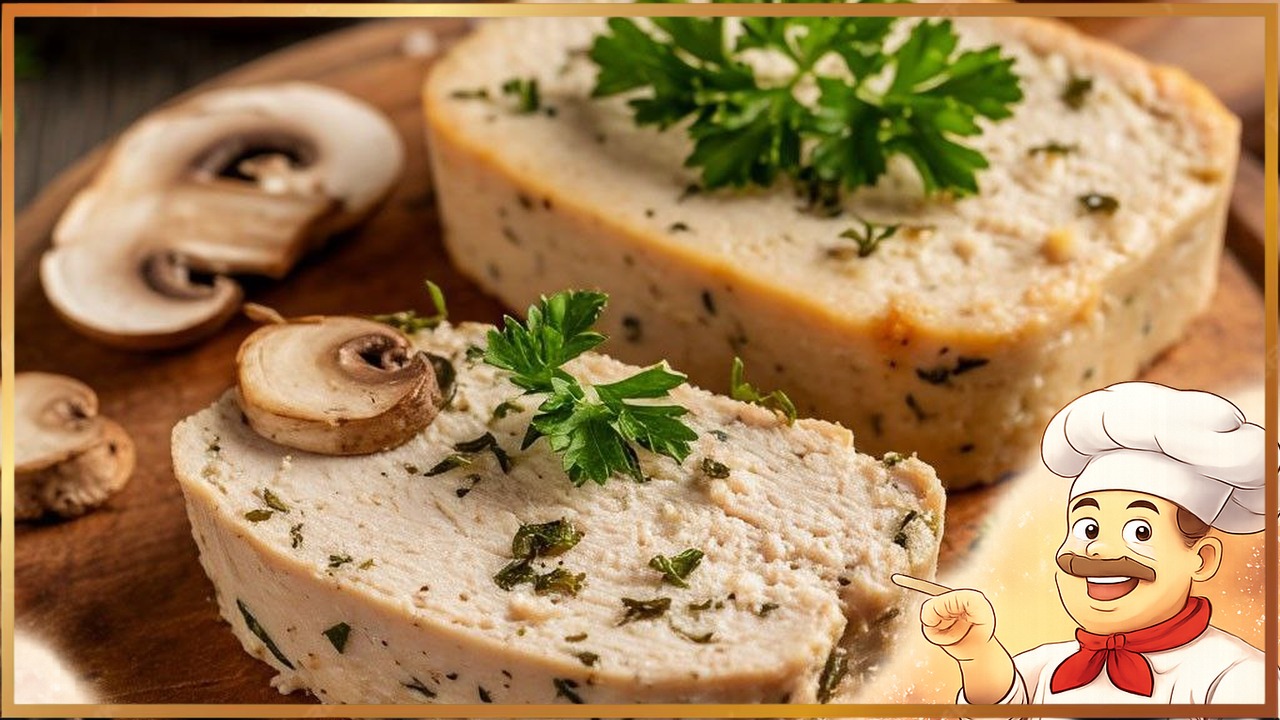 Паштет из куриной грудки с грибами