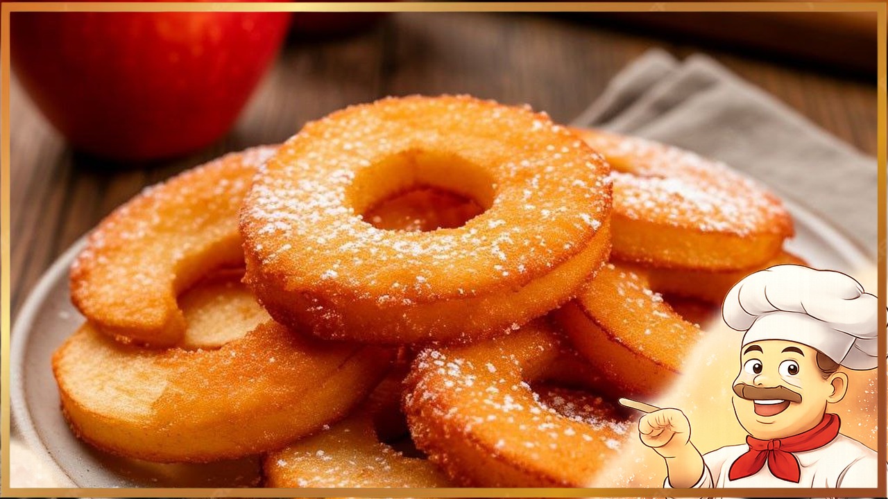 Яблоки в кляре