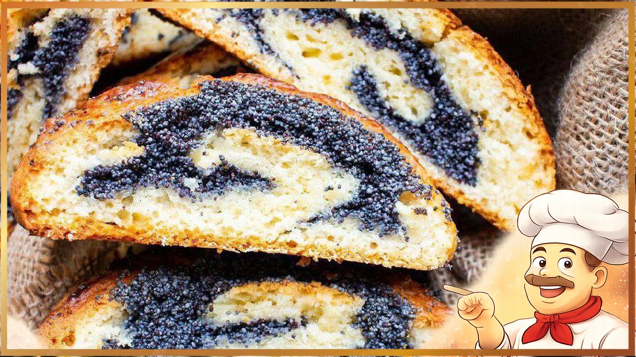 Маковые булочки