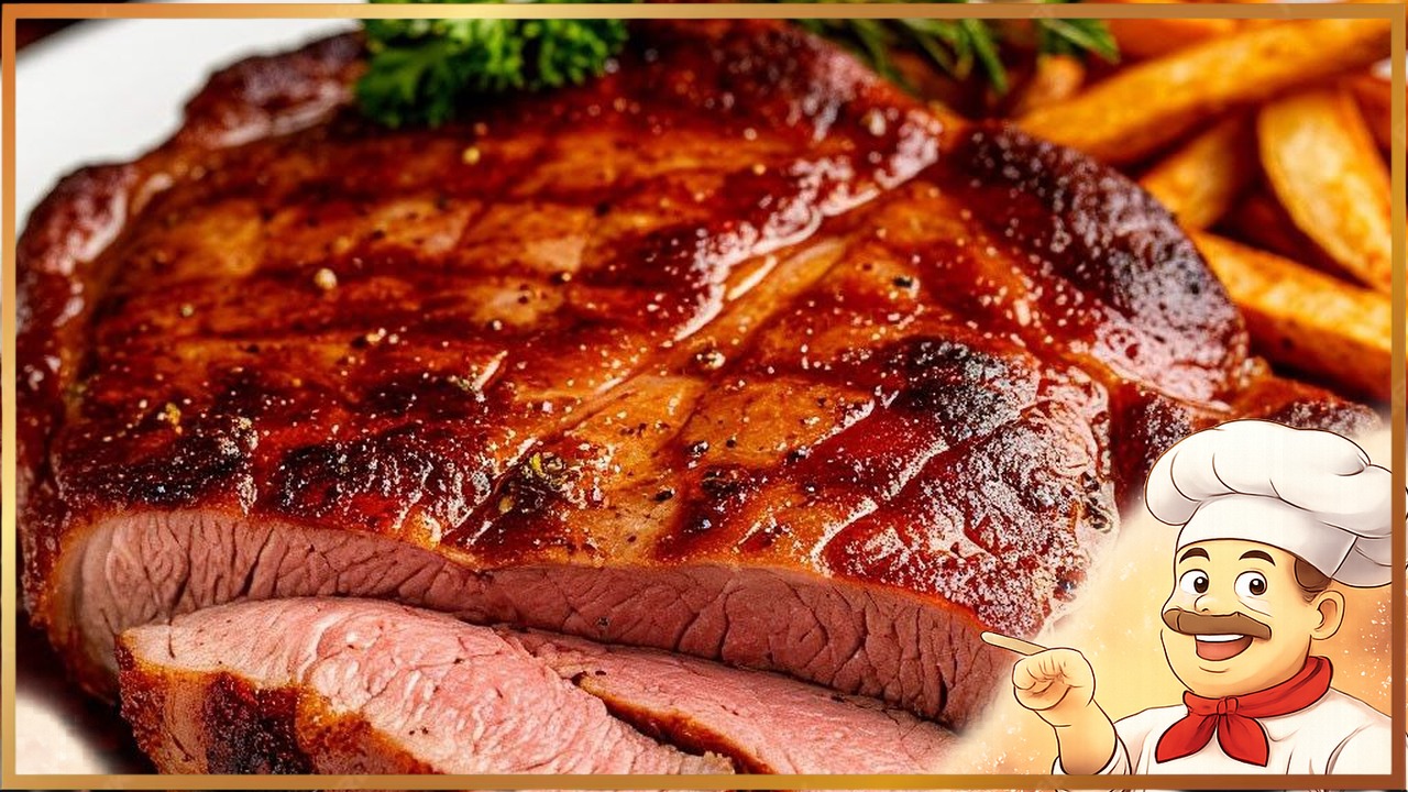 Свиная шея, запеченная в духовке