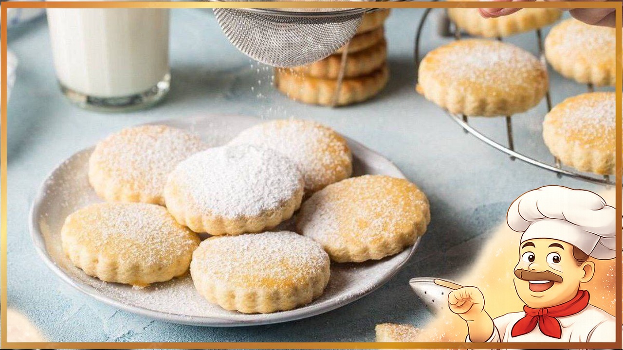 Молочные коржики