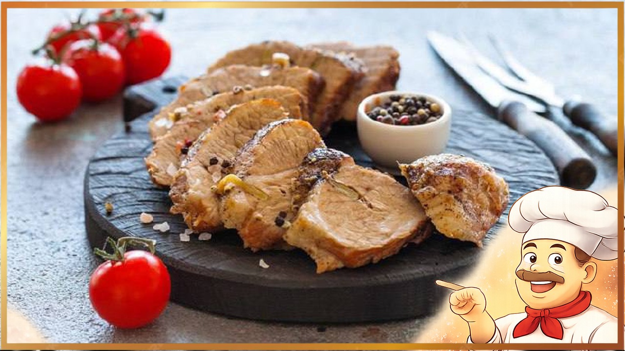 Запечённая свинина в духовке