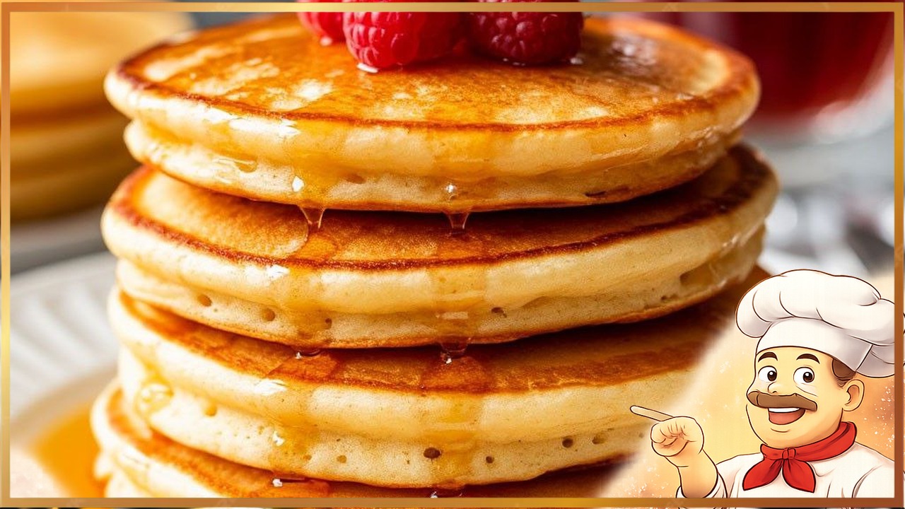 Пышные оладьи без муки