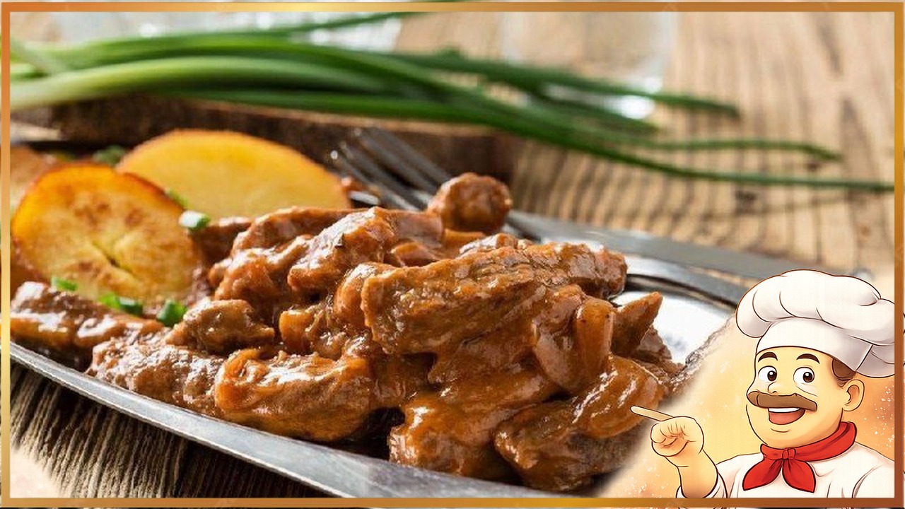 Бефстроганов из говядины