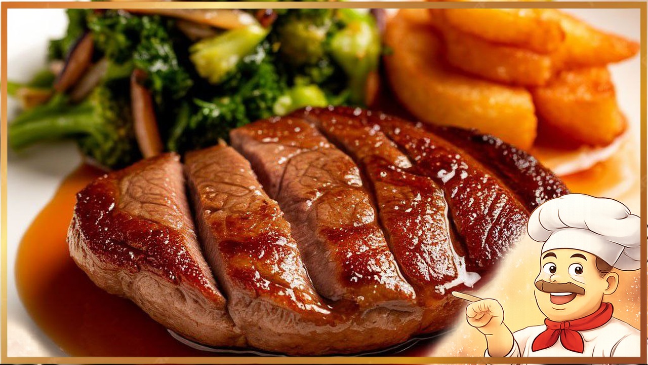 Утиные грудки в медовом соусе