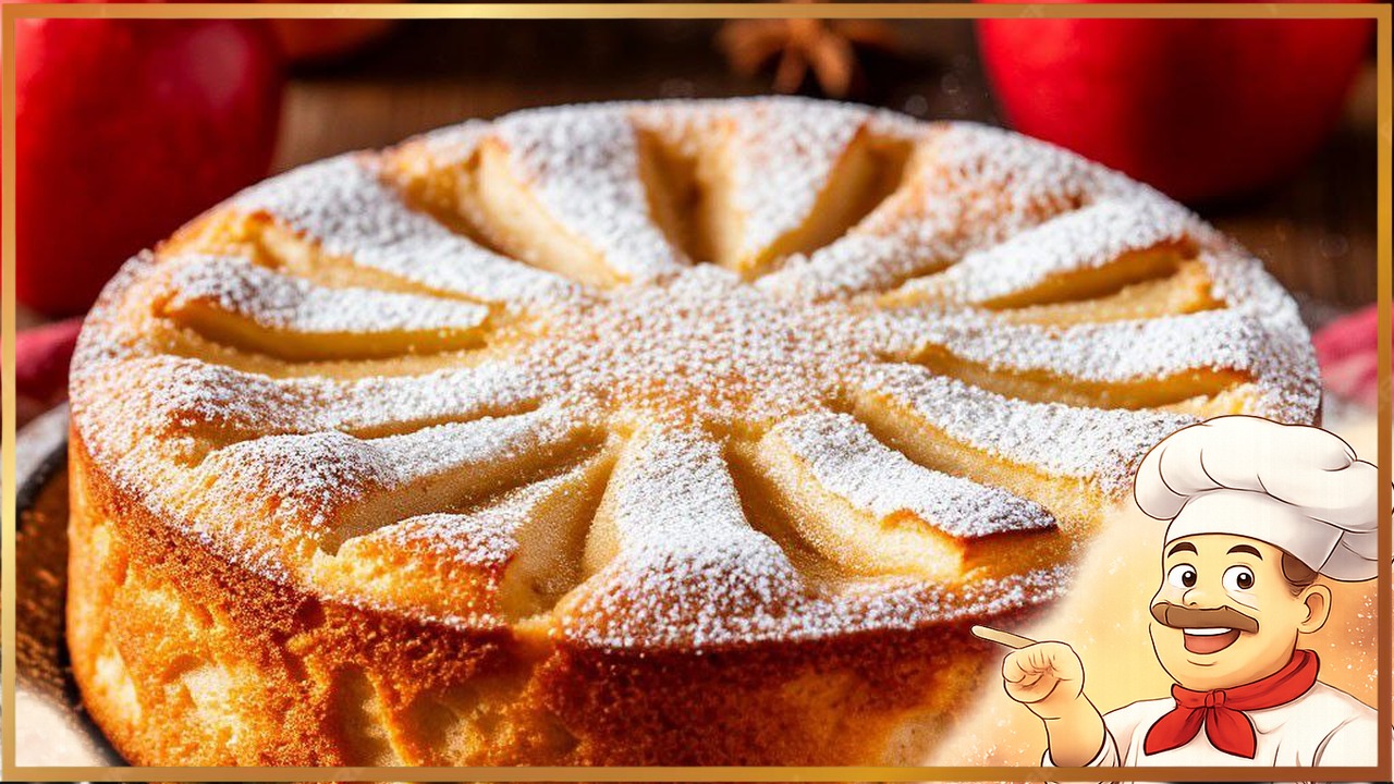 Творожная шарлотка